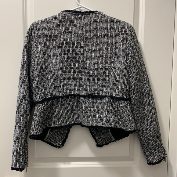 Tweed Moto Blazer Jacket - Picture 9 of 12